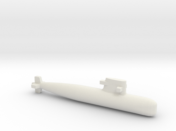 PLA[N] 039G Submarine, Full Hull, 1/1800 3d printed