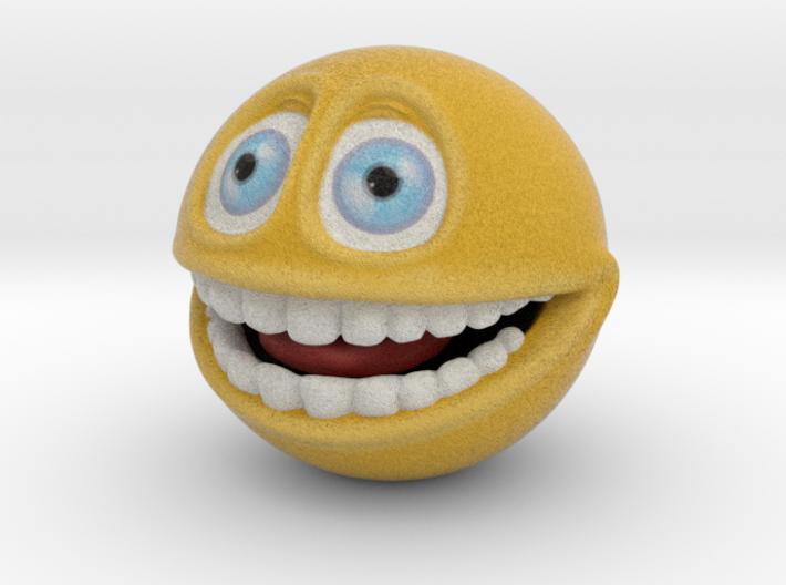 Emoji Smiley Face - Smile (small) 3d printed Smiley Face Emoticon, Emoji - Smile (small)