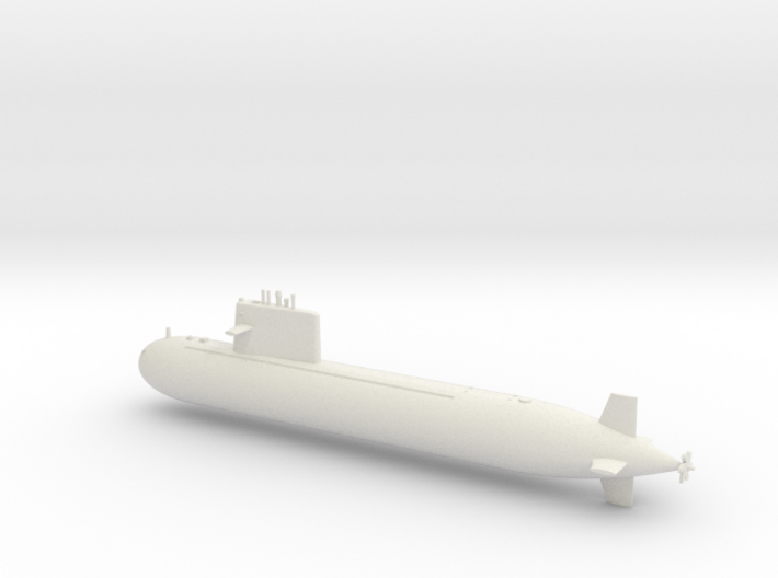 1/600 Type 091 Submarine 3d printed