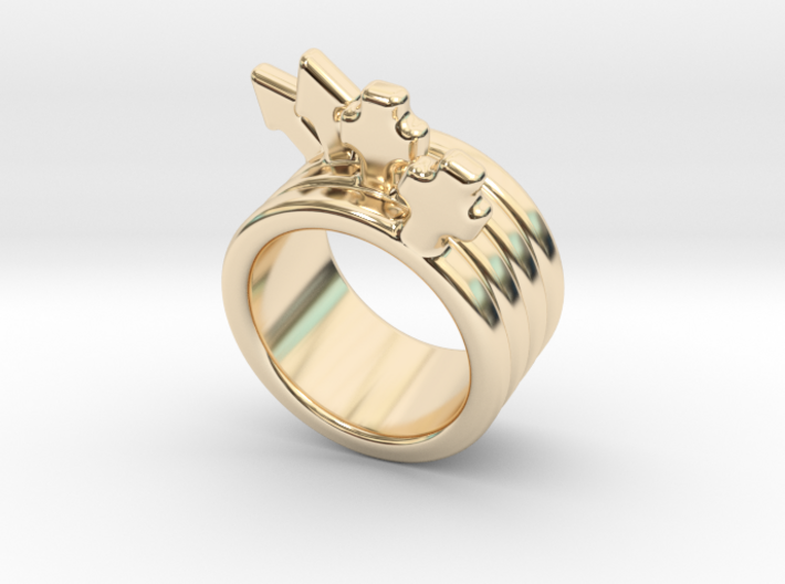 Love Forever Ring 25 - Italian Size 25 3d printed
