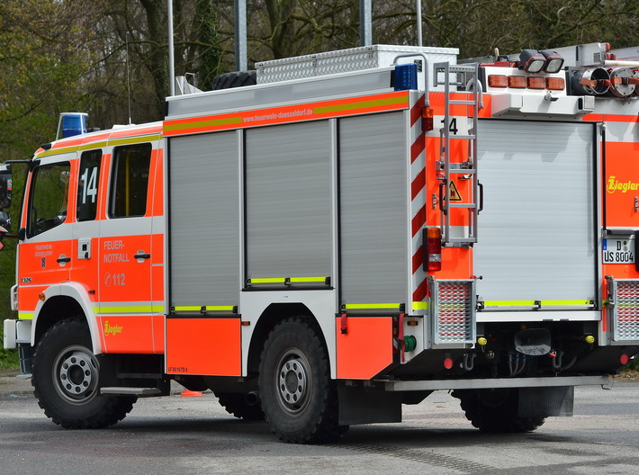 Aufbau Typ LF 20/10-TS, Feuerwehr Düsseldorf 3d printed