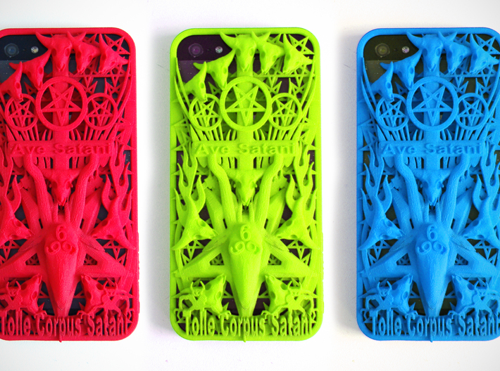Ave Satani iPhone 5 Cover 3d printed 