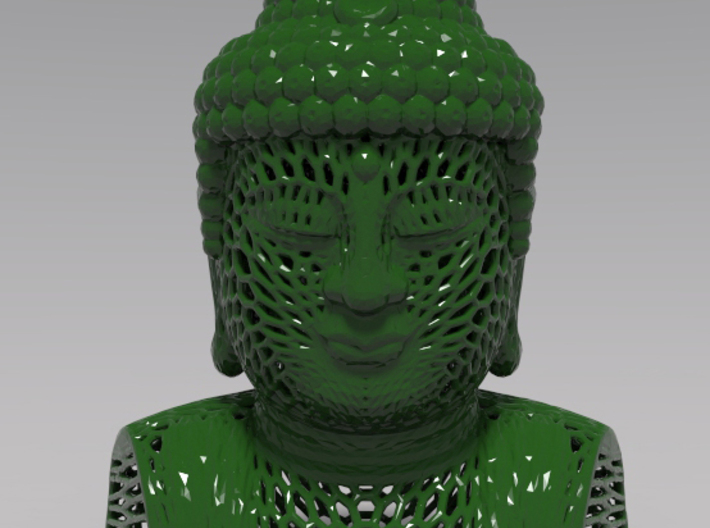 Buddha statue 3d printed 