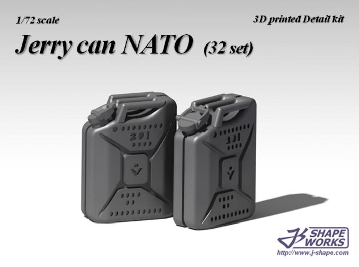 1/72 Jerry can NATO (32 set) 3d printed