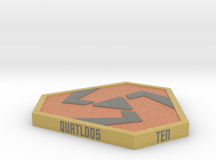 Ten (10) Quatloos 3d printed 