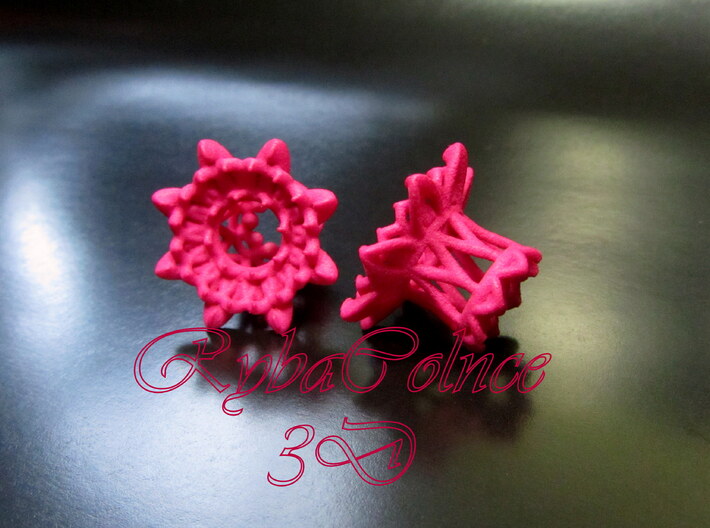The Chrysanthemums Plugs /gauge /size1/2&quot;(12mm) 3d printed