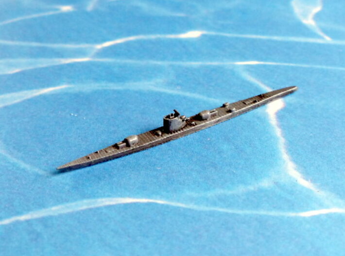 German Submarine Cruiser Type XIb 1/1250 3d printed 1/2400 FUD Model