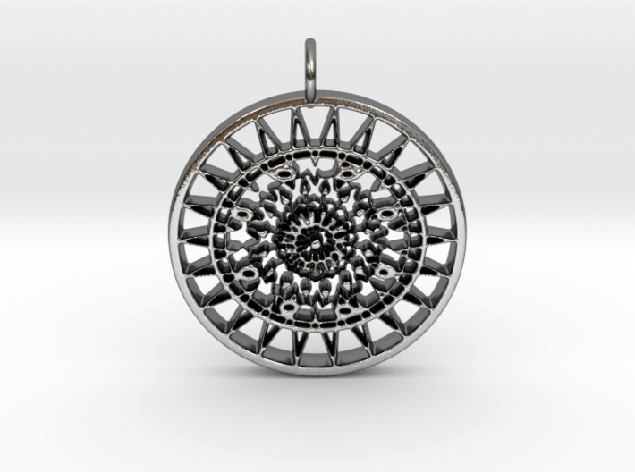 Ornamental keychain/pendant #3 3d printed