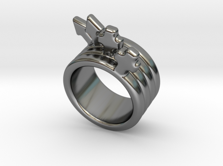 Love Forever Ring 33 - Italian Size 33 3d printed