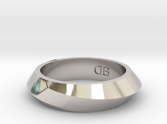 Infinity Ring - Size 6 3d printed