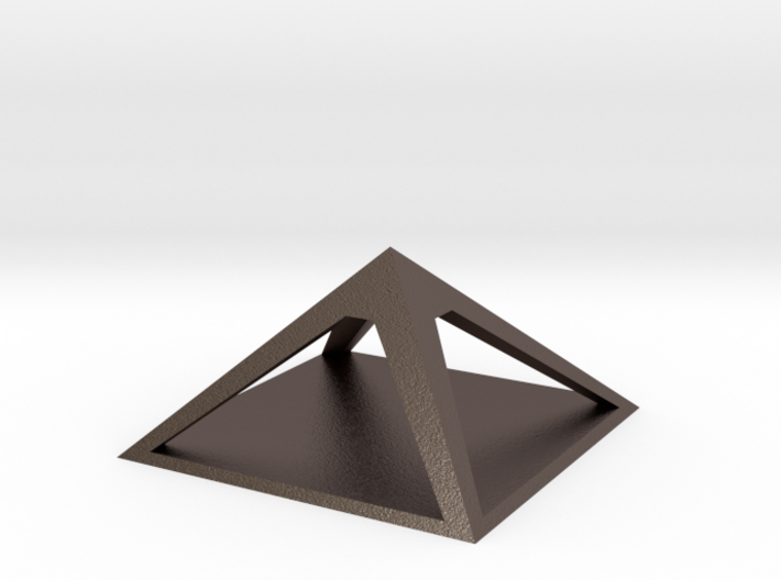 pyramid for charging crystals gemstones other item 3d printed