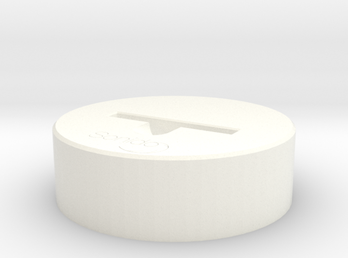 Sonido - WAVE (HQ Acoustic Speaker)  3d printed Render - White