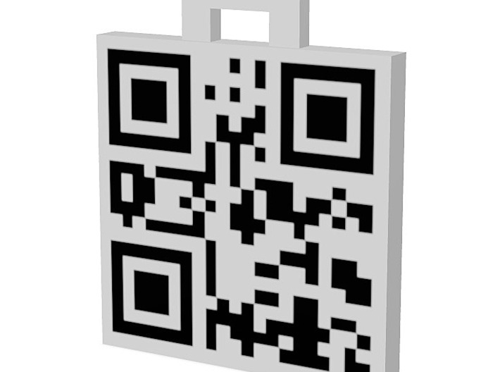 QRCode -- I love you 3d printed