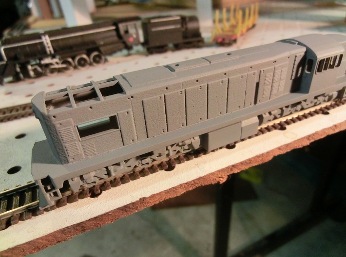 NZ120 Tranzrail QR (1502 class) 3d printed Printed in Frosted Ultra Detail