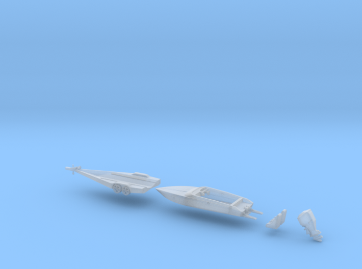 Force Boat And Trailer F21 N 160 3d printed