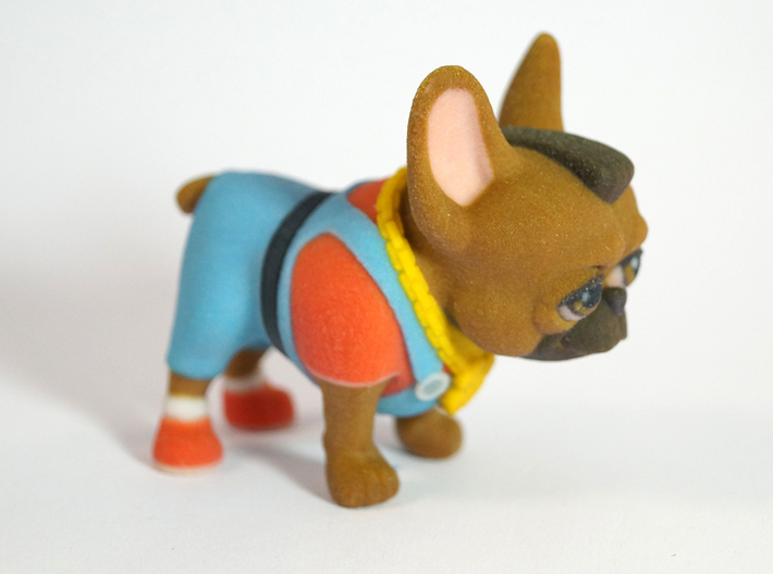 Mr. T Frenchie 3d printed 