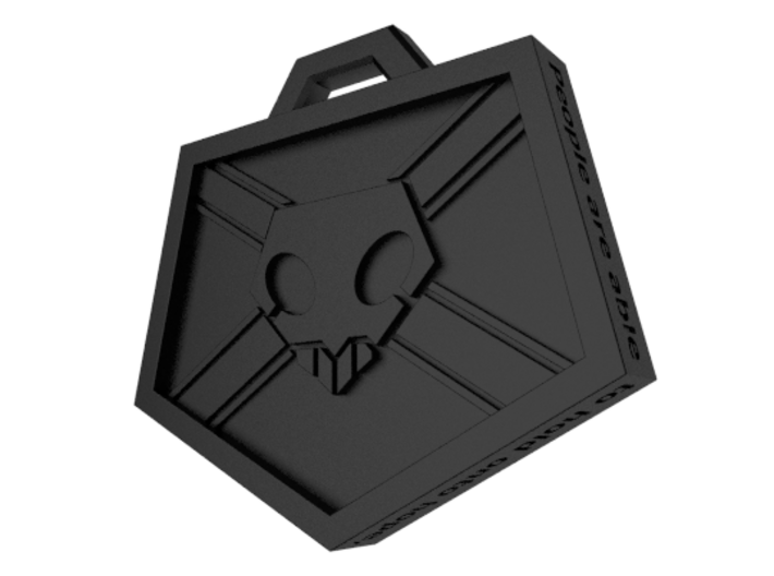Soul Reaper Badge 3d printed Rendering