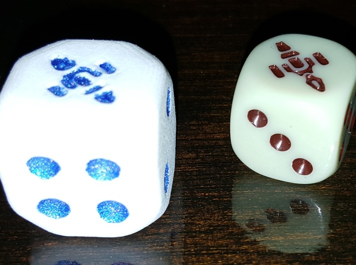 Dice 20mm 3d printed