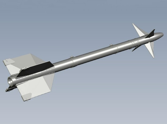 1/18 scale Raytheon AIM-9L Sidewinder missile x 1 3d printed 