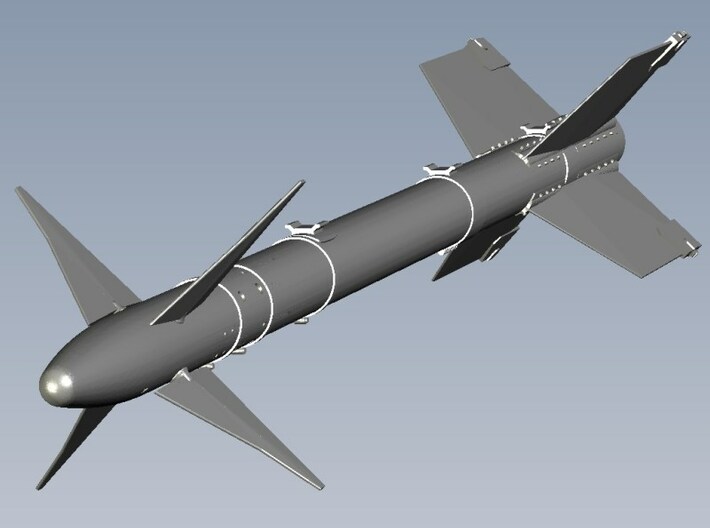 1/18 scale Raytheon AIM-9L Sidewinder missiles x 4 3d printed 