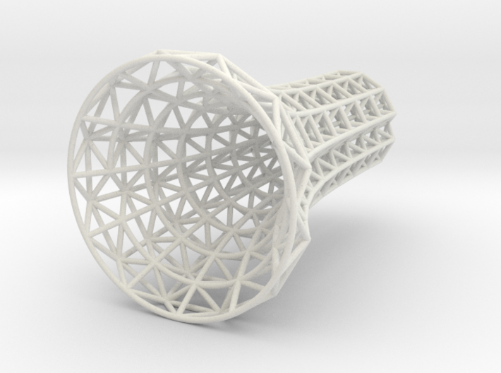Space Frame Candlestick 3d printed