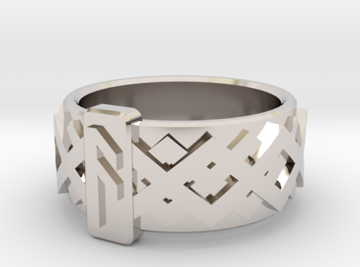 Norse Ansuz Ring 3d printed