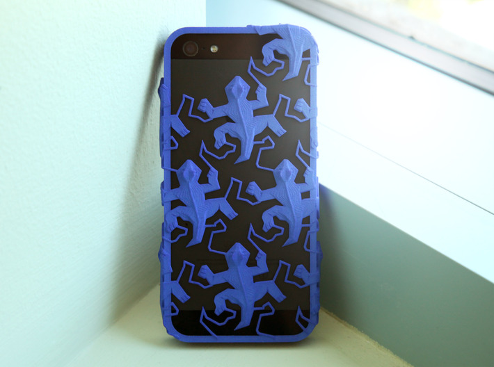 Escher Reptiles iPhone 5 / 5s Case 3d printed