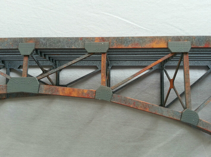 Nscalelaser.com Bridge Plates With Rivets 3d printed