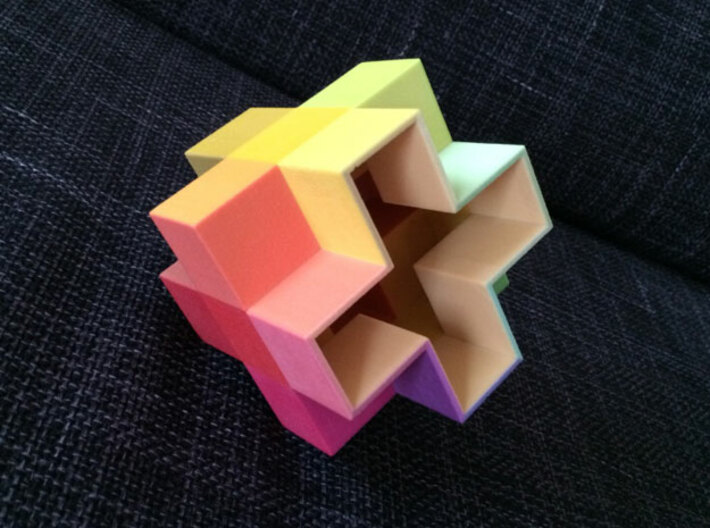 Cube Color 3d printed 