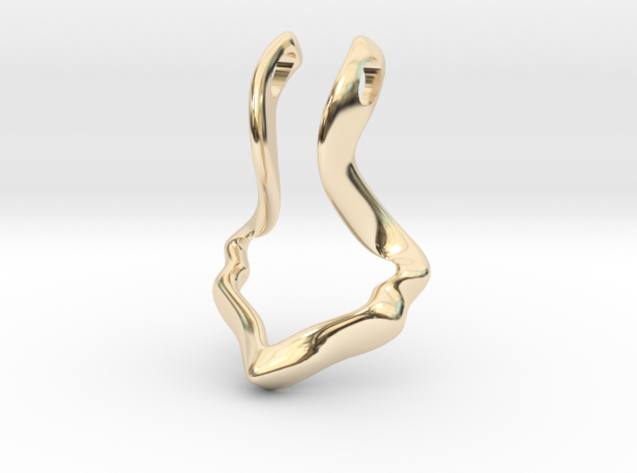 Ring Holder Pendant: Gazelle 3d printed