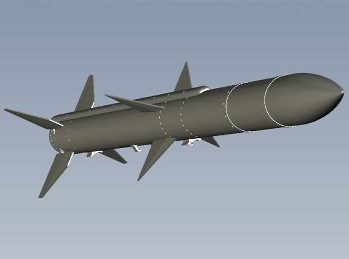 1/18 scale Raytheon AIM-120 AMRAAM missile x 1 3d printed 