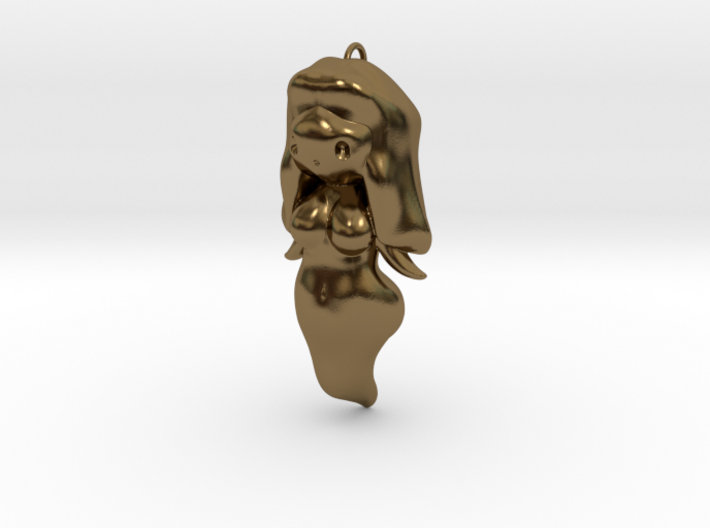 BooGhast the Little Ghost Girl Charm 3d printed