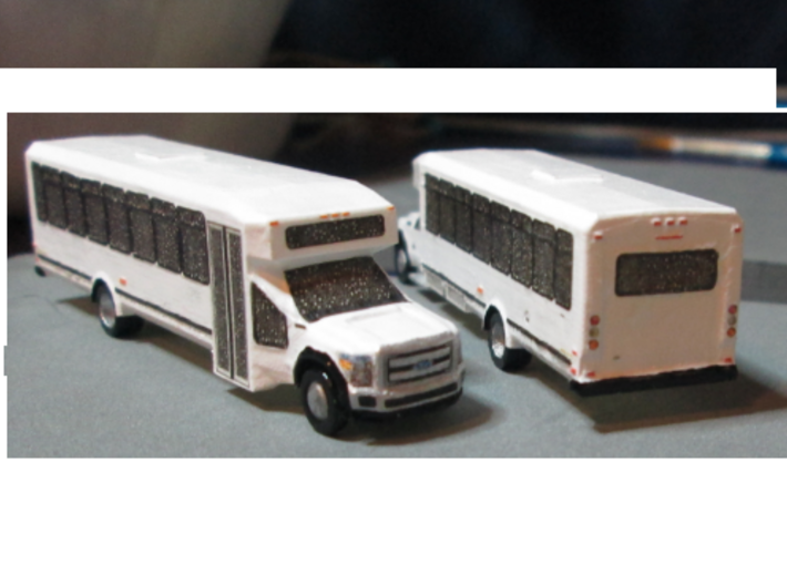 N Scale Eldorado Aero Elite Shuttle Bus Ford (5) 3d printed 