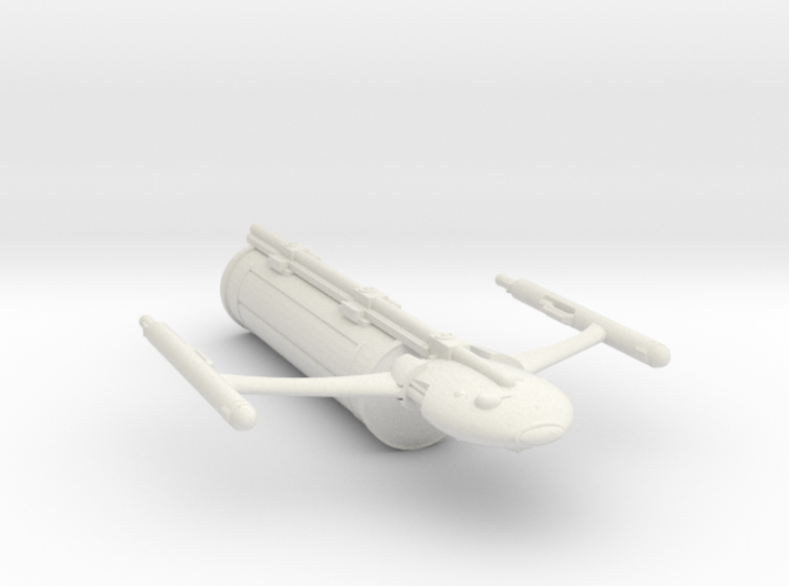 Civilian Modular Freighter with Cylinder Cargo Pod 3d printed