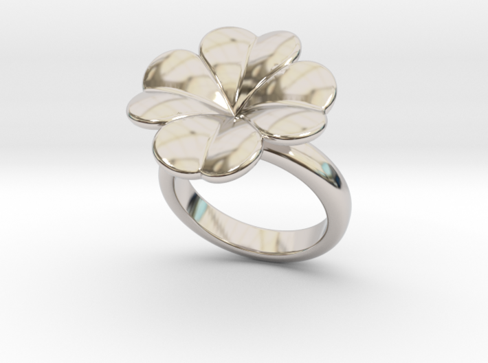 Lucky Ring 22 - Italian Size 22 3d printed