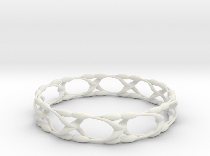 Garden Bangle 3d printed