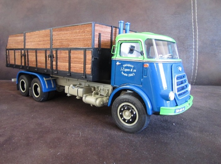 DAF2-JZ-1to24 3d printed (Jabbeke 2016) Contest winning DAF truck built by J. Zagers (NL)