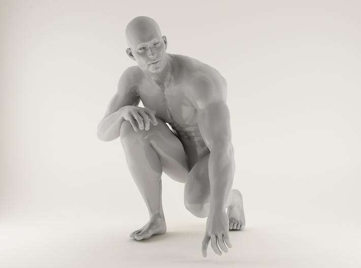 2016001-Strong man scale 1/10 3d printed