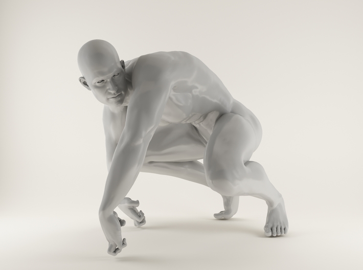2016002-Strong man scale 1/10 3d printed