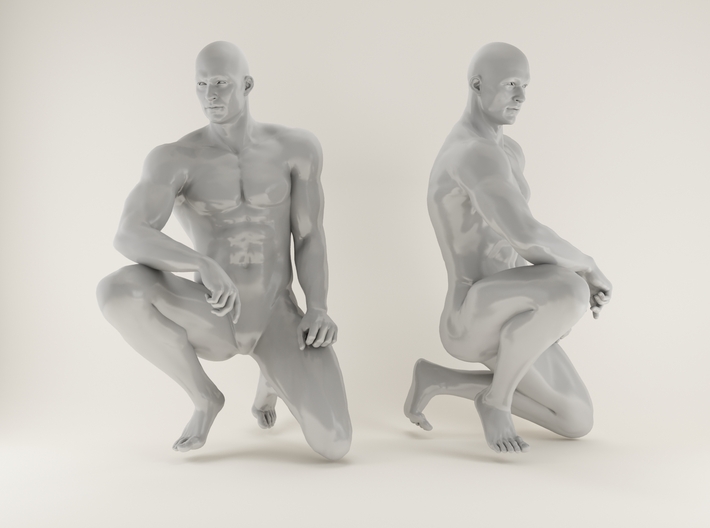 2016006-Strong man scale 1/10 3d printed