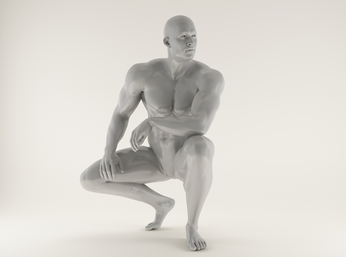 2016009-Strong man scale 1/10 3d printed