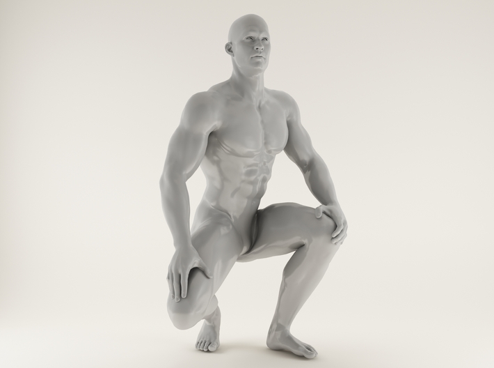 2016015-Strong man scale 1/10 3d printed