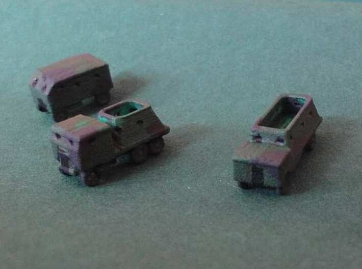 1/300 Bison Concrete-Armoured Truck x 5 3d printed