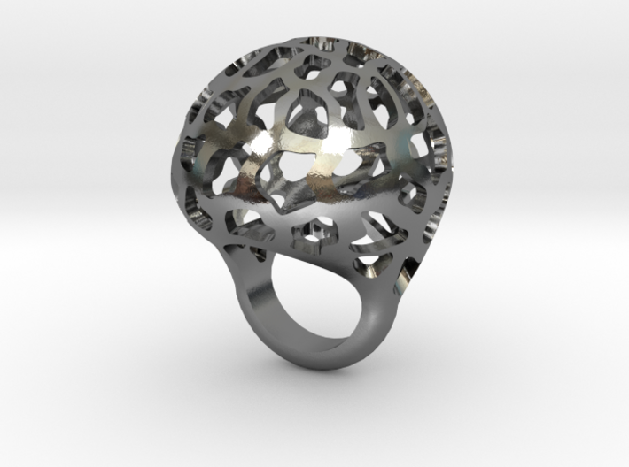 Orbit ring 3d printed