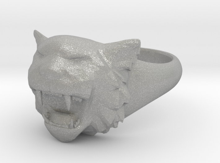 Awesome Tiger Ring Size 9 3d printed