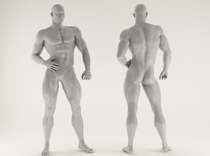 2016028-Strong man scale 1/10 3d printed