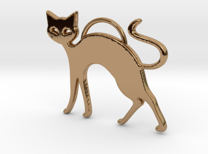 Slinky Cat 3d printed