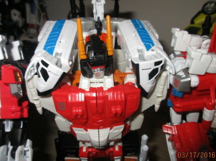 Superion Backpack Connectors 3d printed Alph Bravo 'backpack' mode