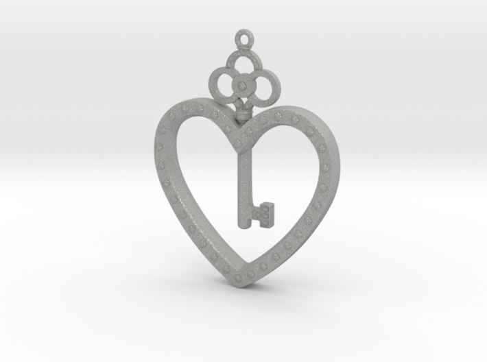 The Key To My Heart 3d printed