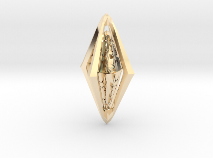 Rune Diamond 3d printed